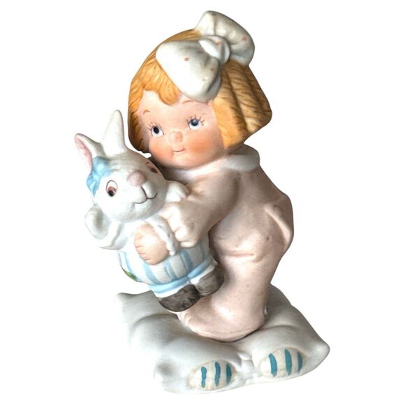 House Global Art Dolly Dingle Figurine Jesus Loves You 725201 Collectible - Picture 2 of 12